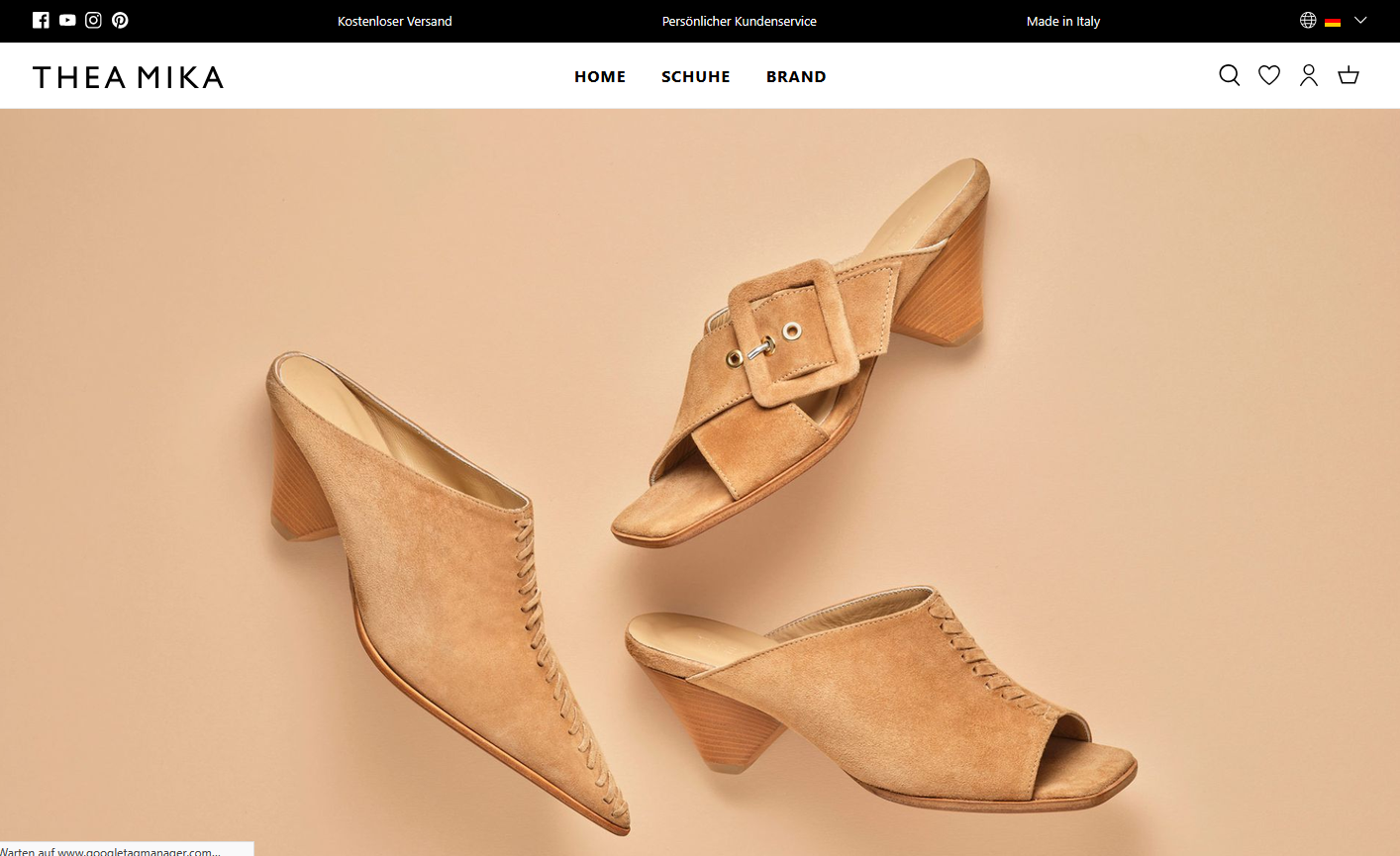 Startseite von Thea Mika